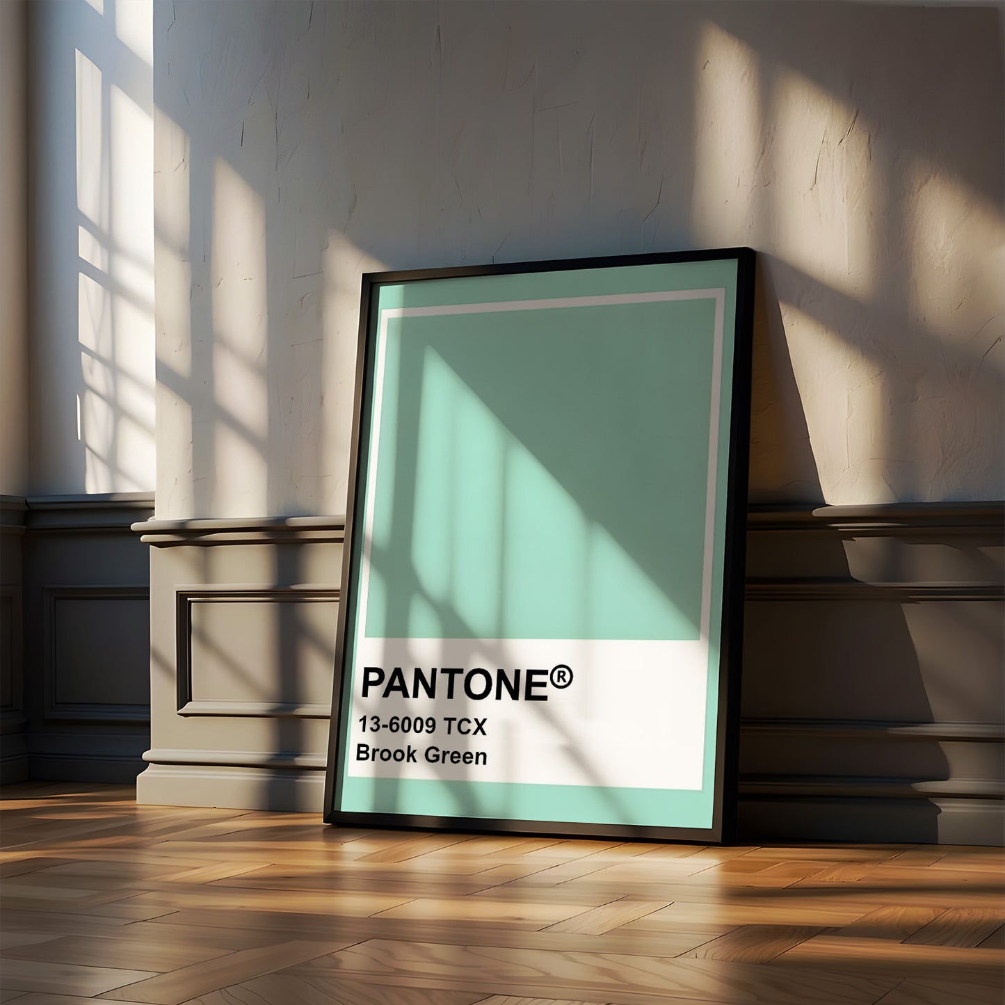 Постер "Pantone Brook Green"