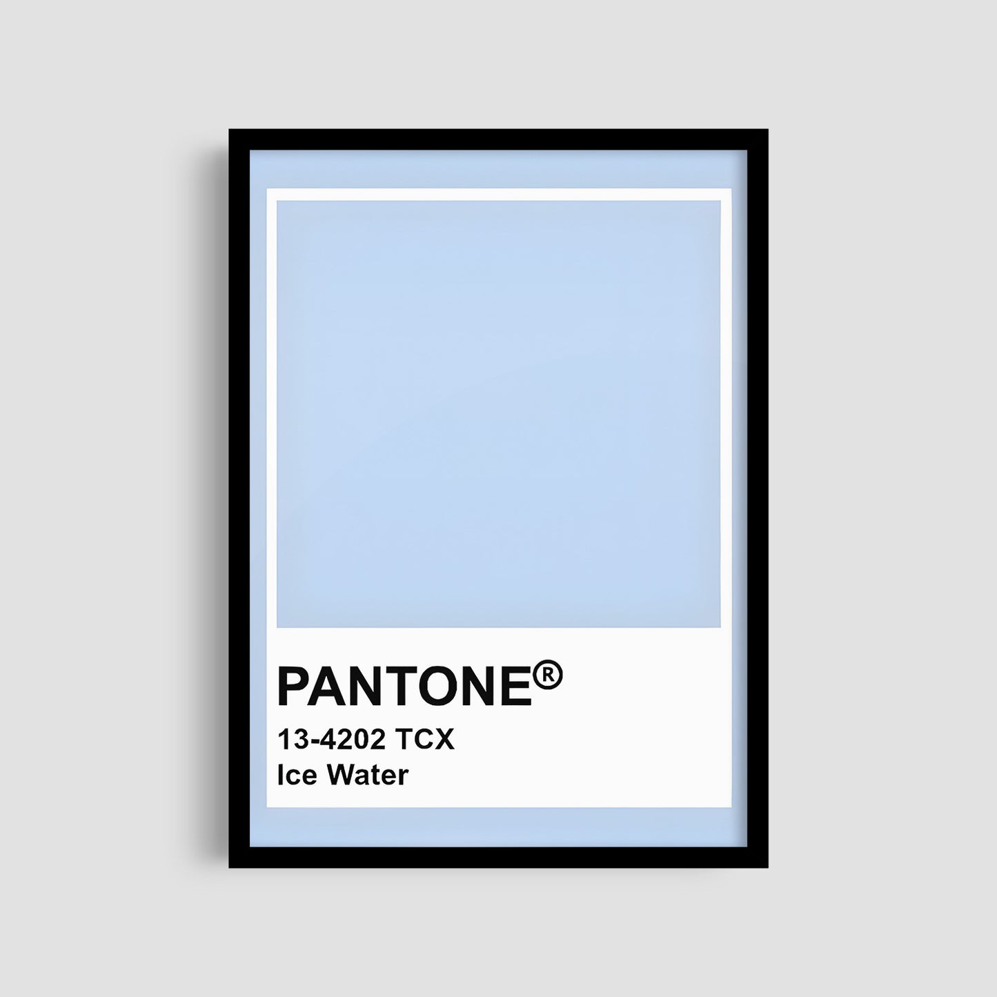 Постер "Pantone Ice Water"