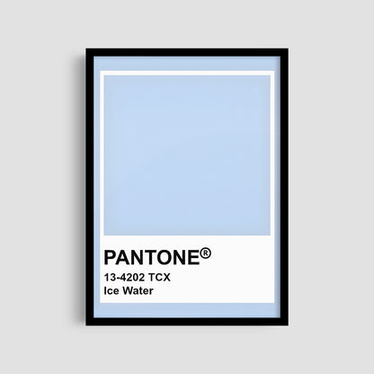 Постер "Pantone Ice Water"