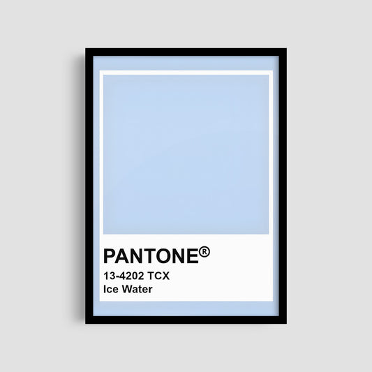 Постер "Pantone Ice Water"