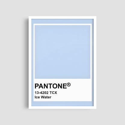 Постер "Pantone Ice Water"