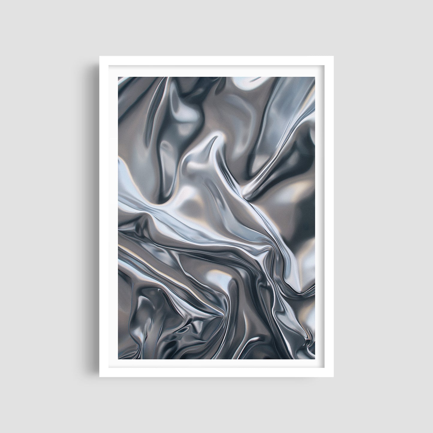 Постер "Metallic Silver"