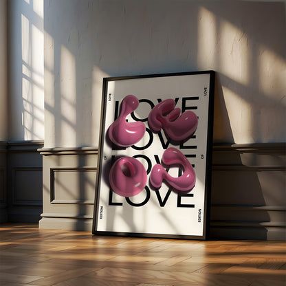 Постер "Love Sculpture"