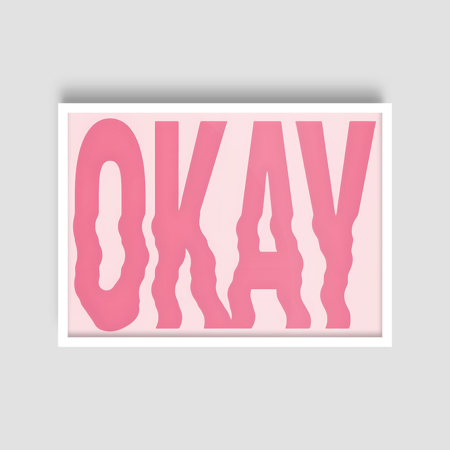 Постер "Okay Pink"