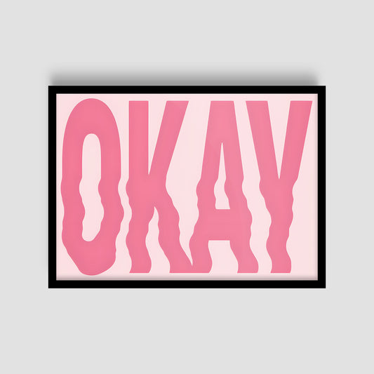 Постер "Okay Pink"