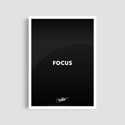 Постер "Focus Black"