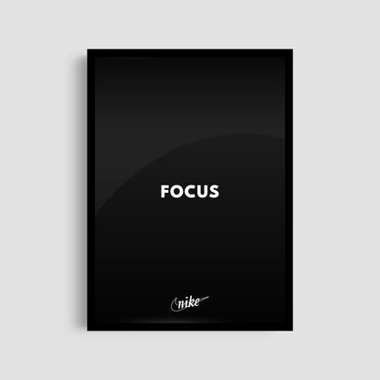 Постер "Focus Black"