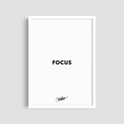 Постер "Focus White"