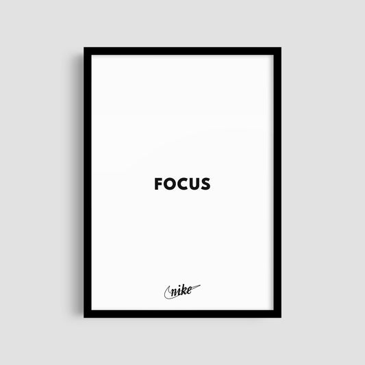 Постер "Focus White"